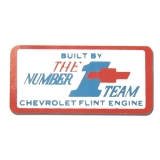 1967 Nova Small Block Flint Engine Valve Cover Decal Image