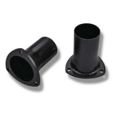 1967-1992 Camaro Hooker Reducer 3 Bolt Flange 3 O.D. in. Collector 3 O.D. in. Tailpipe Black Image