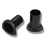 1967-1992 Camaro Hooker Reducer 3 Bolt Flange 3.5 O.D. in. Collector 3 O.D. in. Tailpipe Black