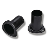 1967-1992 Camaro Hooker Reducer 3 Bolt Flange 3.5 O.D. in. Collector 3 O.D. in. Tailpipe Black Image