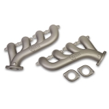 1968-1987 El Camino Hooker LS Exhaust Manifolds, 2.25 Outlet, Titanium Ceramic Finish Image