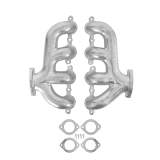 1964-1977 Chevelle Hooker LS Swap Silver Rear Dump Exhaust Manifold 2.5 Inch Outlet Image