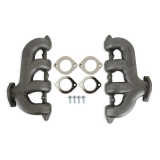 1964-1987 El Camino Hooker LT Swap Natural Rear Dump Exhaust Manifold 2.5 Inch Outlet Image