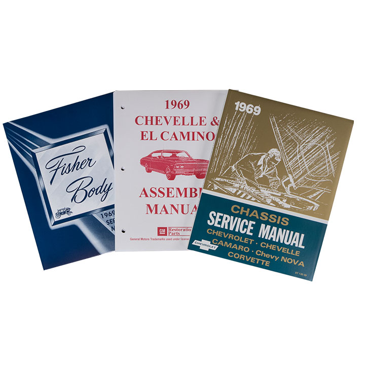 1969 Chevelle Factory Shop Manual Set
