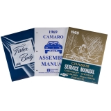 1969 Camaro Shop Manual Set Image