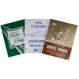 1970 Camaro Shop Manual Set Image
