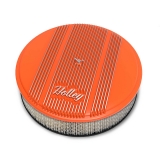 1967-1987 Camaro Holley Vintage Series 14 Inch Air Cleaner, Factory Orange, 3in Paper Element Image