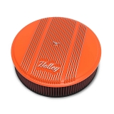 1967-1987 Camaro Holley Vintage Series 14 Inch Air Cleaner, Factory Orange, 3in Premium Element Image