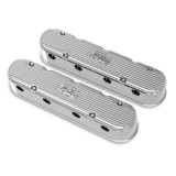1964-1977 Chevelle Holley Vintage Series LS Valve Covers, Polished: 241-171 Image