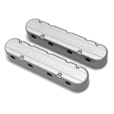 1978-1988 Cutlass Holley Chevrolet Script LS Valve Covers, Natural Image