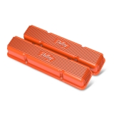 1970-1988 Monte Carlo Holley Vintage Series Valve Covers, Factory Orange, SBC Image