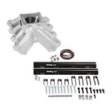 1978-1988 Cutlass Holley Single Plane EFI Split Design LS1&LS2&LS6 Intake Manifold, Cast Image