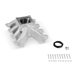 1967-2021 Camaro Holley Single Plane Carbureted Split Design LS1/LS2/LS6 Intake Manifold, Cast Image