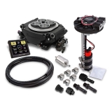 1962-1979 Nova Holley Sniper Returnless EFI Master Kit, Black Ceramic