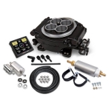 1967-1988 Camaro Holley Sniper EFI Self-Tuning Master Kit, Black Ceramic Finish: 550-511K Image