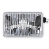 1982-1983 Malibu Holley RetroBright LED Headlight Modern White 4 in. x 6 in. Rectangle, 5700K Bulb Image