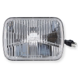 1978-1979 Monte Carlo Holley RetroBright LED Headlight Modern White Lens  5 in. x 7 in. Rectangle, 5700K Bulb: LFRB150 Image