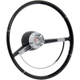 1962-1964 Nova OEM Style Steering Wheel, 15 Inch Black Image