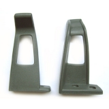 1978-1987 Grand Prix Seat Belt Guides Gray Image