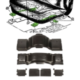 1968-1971 Nova Bucket Seat Conversion Kit Brackets & Tracks Image