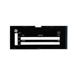 1980-1981 Chevrolet Heater Control Lens, Without AC Image