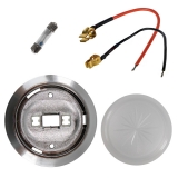 1970-1981 Camaro Dome Light Lens And Bezel Kit Image