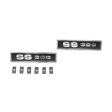 1969 Chevelle SS396 Door Panel Emblems Image