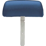 1969 Camaro Bucket Seat Headrests, Curved Bar, Dark Blue M16 Image