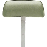 1969 Camaro Bucket Seat Headrests, Curved Bar, Light Moss Green M23 Image