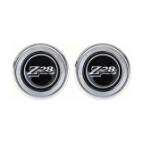 1977-1979 Camaro Black Z/28 Door Panel Emblems Image