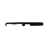 1969 Camaro OEM Style Molded Dash Pad with AC, Black Image