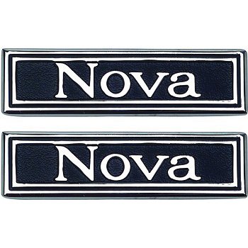 1969-1972 Nova Door Panel Emblems