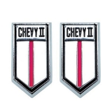 1966-1967 Nova Chevy II Door Panel Emblems Image