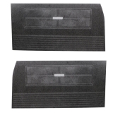 1962-1963 Chevrolet 4 Door Sedan Front Door Panels Black Image