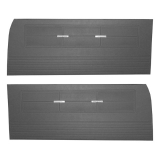 1962-1963 Nova Front Door Panels, Black Image