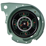 1969 Chevrolet Tach And Gauge Cluster With 5700 RPM Redline Image