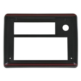 1986-1987 El Camino Dash Bezel, Sport Black with Red Trim Image