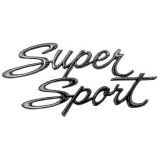 1966 Nova Super Sport Glove Box Emblem Image