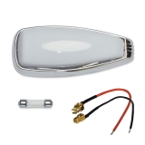 1964-1967 Chevelle Dome Light Lens And Bezel Kit Image