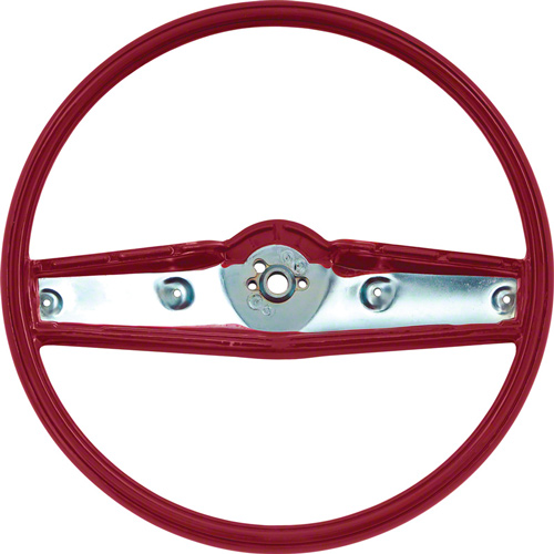 1969-1970 El Camino Standard Steering Wheel Red
