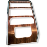 1968 Camaro Center Dash Panel Walnut With AC Image