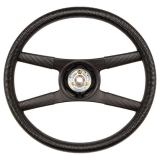 Monte Carlo 4 Spoke Sport Steering Wheel - Simulated Rope Wrap Image