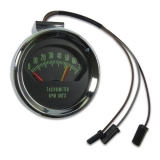 1966 Chevelle Knee Knocker Tachometer With 5500 RPM Redline Image