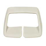 1973-1981 Camaro Seat Belt Loop Guide Rectangle White Image