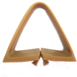 1973-1981 Camaro Seat Belt Loop Guide Triangle Tan Image