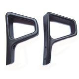 1985-1989 Camaro Seat Belt Guides Black Image