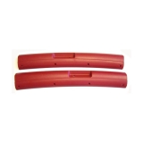 1978-1981 Camaro T-Top Rail Trim Covers Pair Red Image