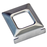 1968-1972 Nova Deluxe Small Metal Seat Belt Buckle Cover Image