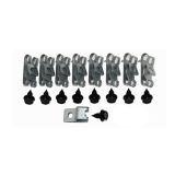 1973-1977 El Camino Fuel Line Clip Kit 23 PC (With Return) Image