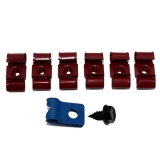 1964-1967 Chevelle Fuel Line Clip Kit 7 PC (No Return) Image